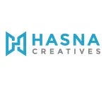 Hasna design company logo