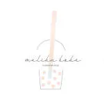 Bubbles tea shop company logo