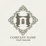 Luxuy villa company logo