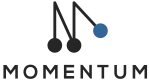 The Momentum company logo