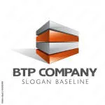 Construction BTP company logo