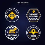 Auto école company logo